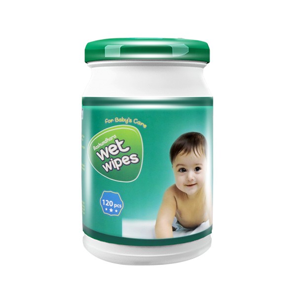 BASHUNDHARA WET WIPES 120 PCS