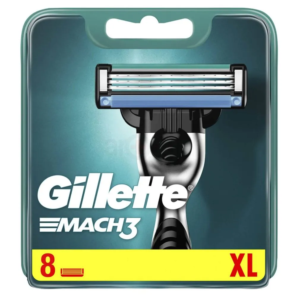 Gillette Mach3 Razor Blades – Pack of 8 Cartridges