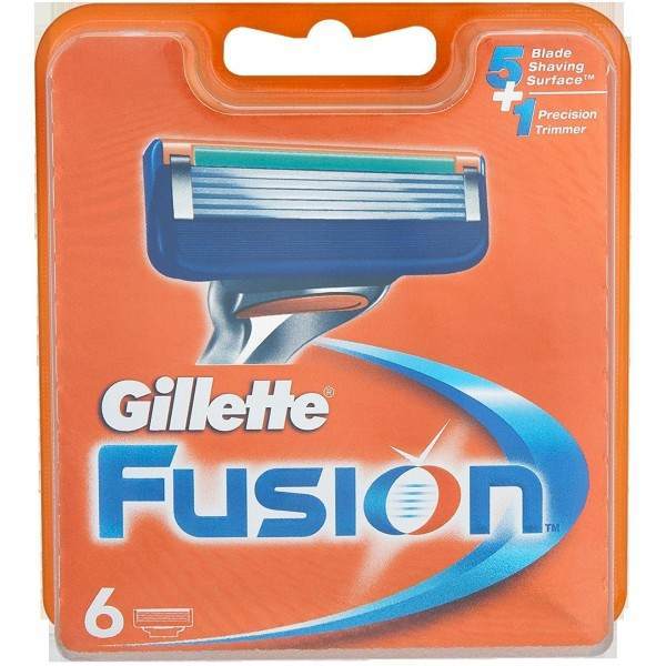 GILLETTE FUSION 6 CARTRIDGES