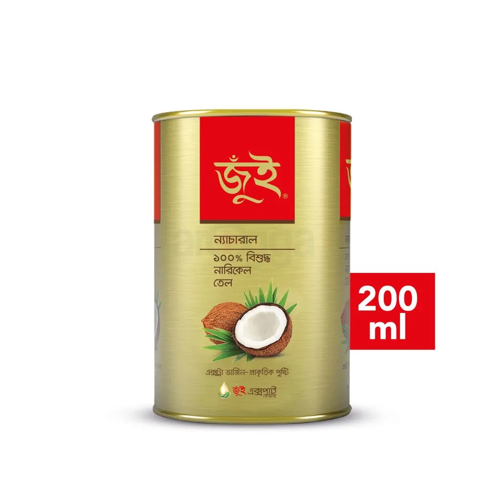 Jui Pure Coconut Oil (Tin) – 200ml