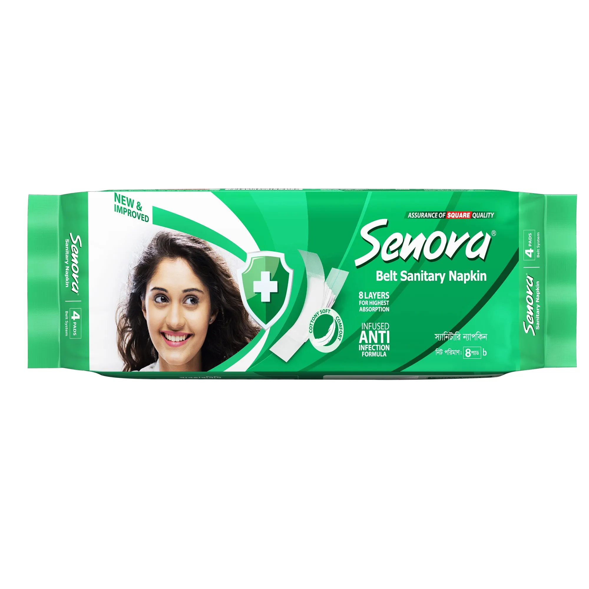 Senora Belt Sanitary Napkin 04pcs