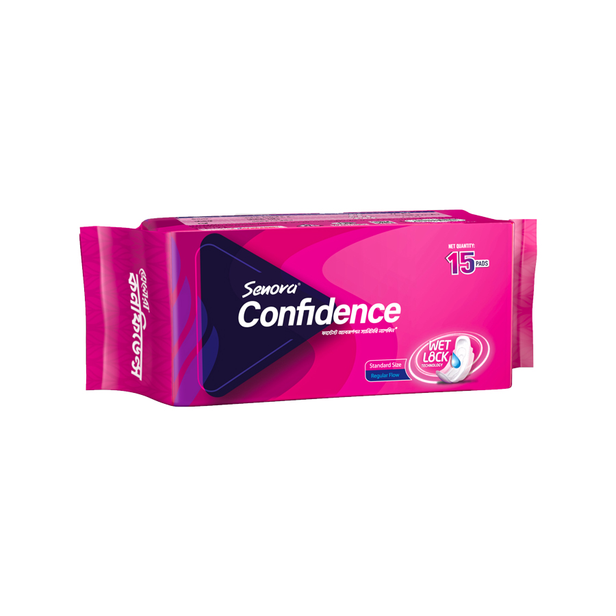 Senora Confidence Sanitary Napkin (Panty System) 15Pads