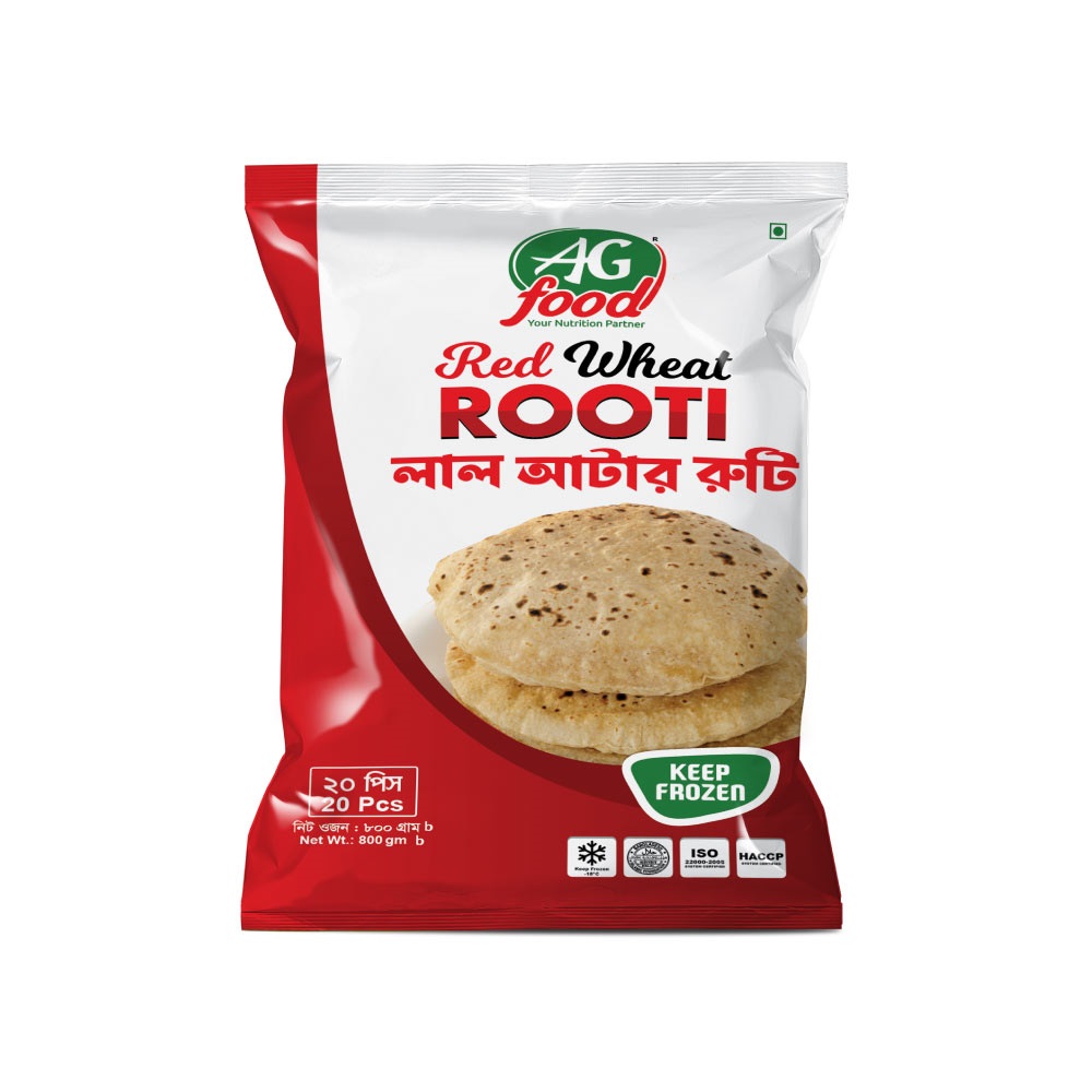 AG Food Red Wheat Roti – 800g
