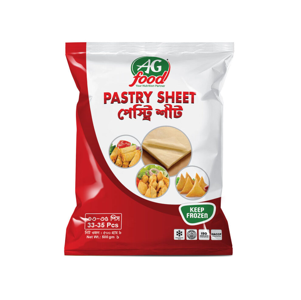 AG Food Pastry Sheet – 500g