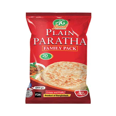 AG Food Plain Paratha (Family Pack) – 1300g