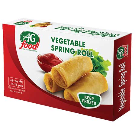 AG Food Vegetable Spring Roll – 300g