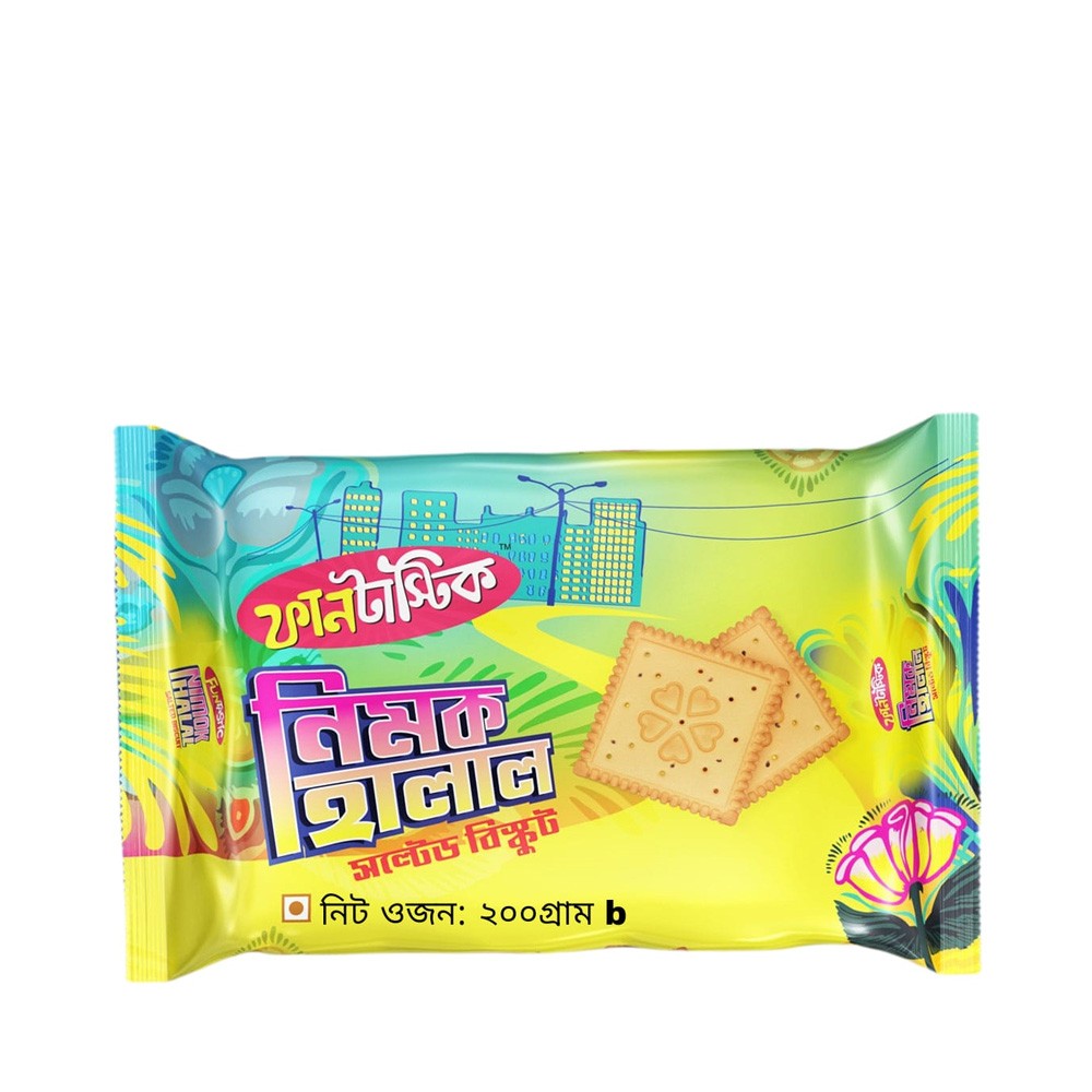 Funtastic Nimok Halal Salted Biscuit – 86g
