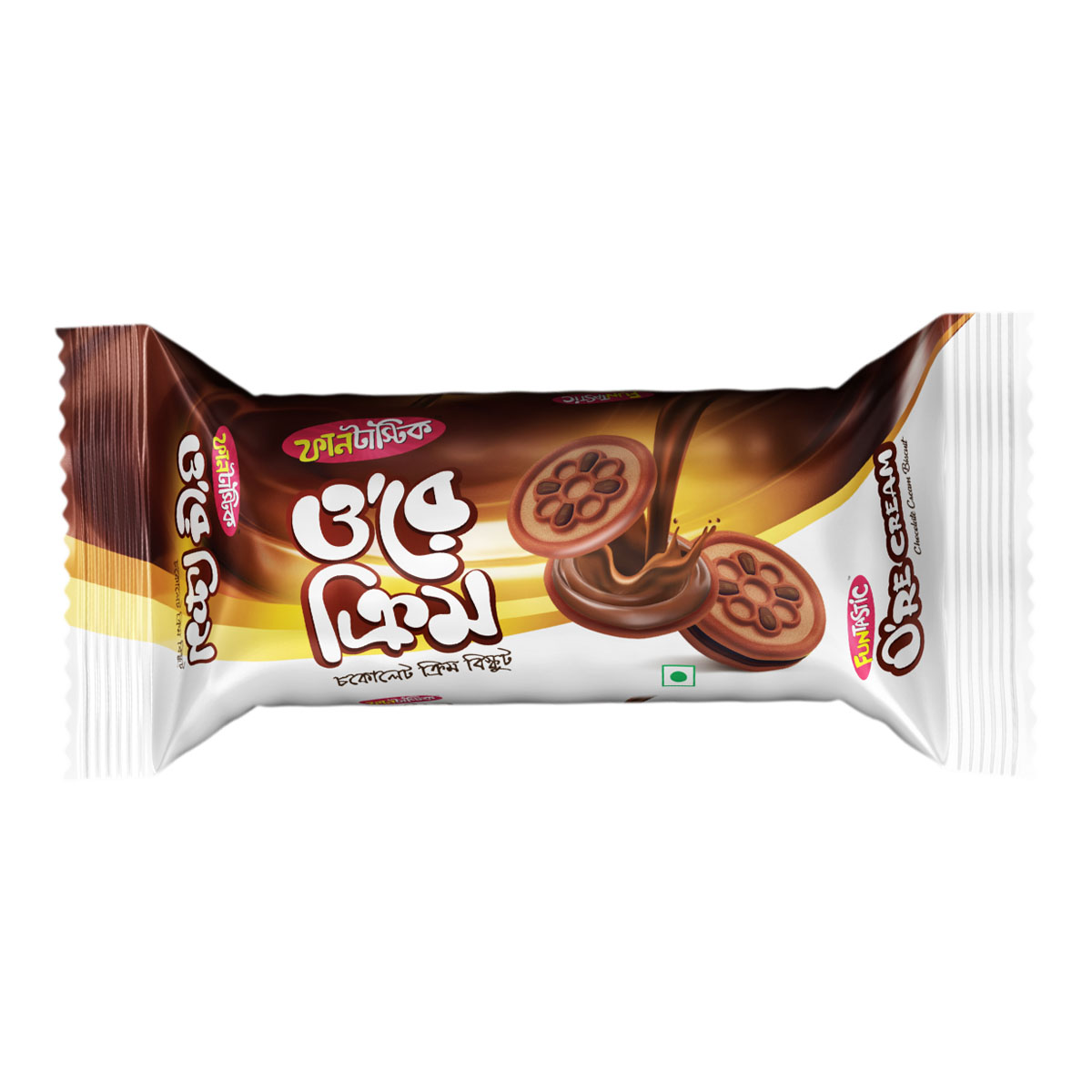 Funtastic Ore Cream Chocolate Biscuit – 40g