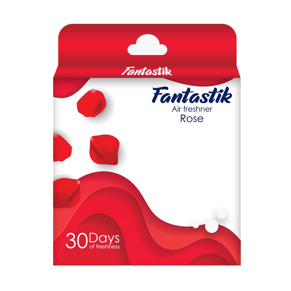 Fantastik Block Air Freshener – Rose (50g)