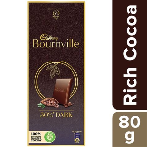 Cadbury Bournville Dark Chocolate Bar – 80g​