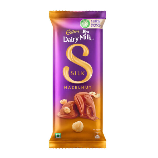 Cadbury Dairy Milk Silk Hazelnut Chocolate Bar – 143g