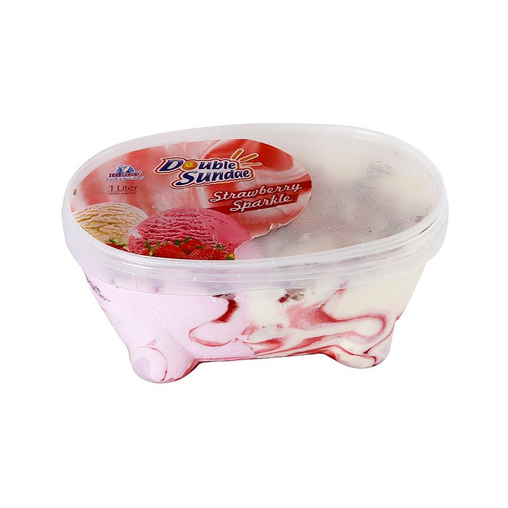 Igloo Strawberry Sparkle – Double Sundae Ice Cream (1 Liter)
