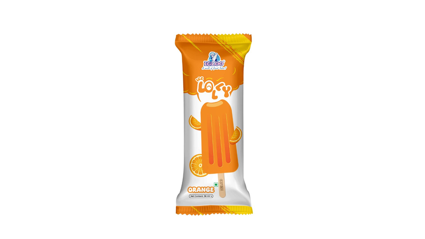 Igloo Orange Lolly Ice Cream-58ml