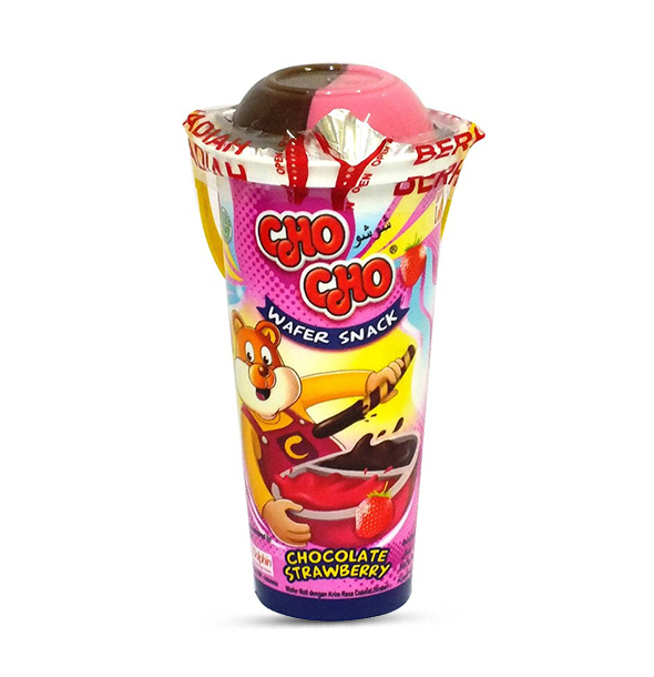 Cho Cho Chocolate Strawberry Cup – 40g