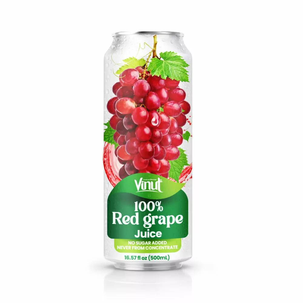Vinut Red Grape Juice with Pulp – 240ml