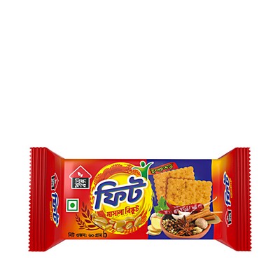 Bisk Club Fit Crackers – Masala Flavor (60g)