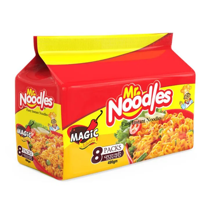 Mr. Noodles – Magic Masala Family Pack (8 x 62g)