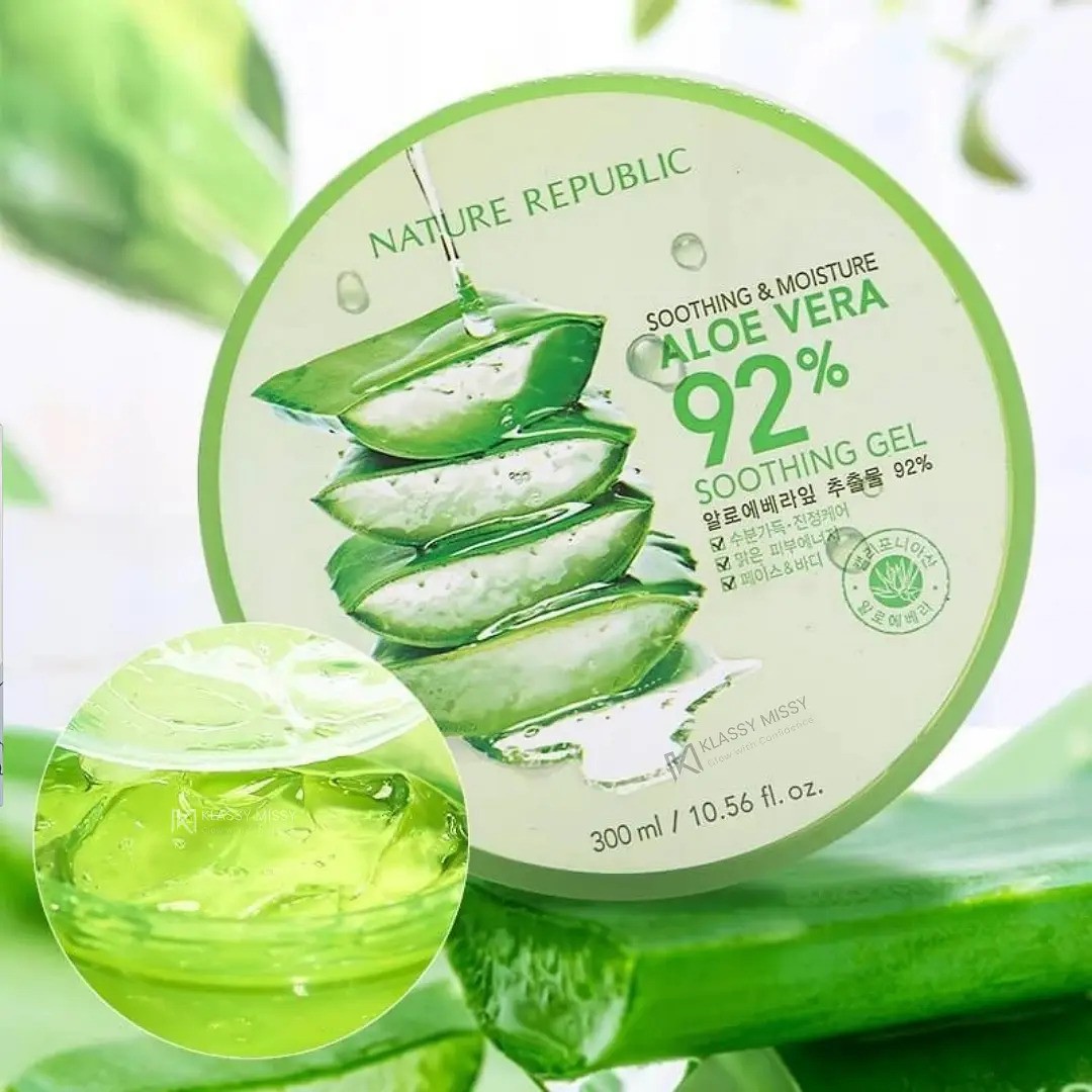 Nature Republic Aloe Vera 92% Soothing Gel (300ml)