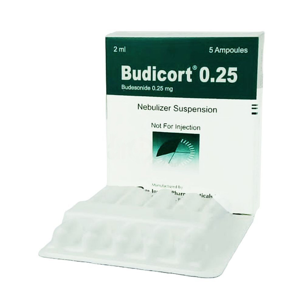 BUDICORT NEBULIZER .25MG