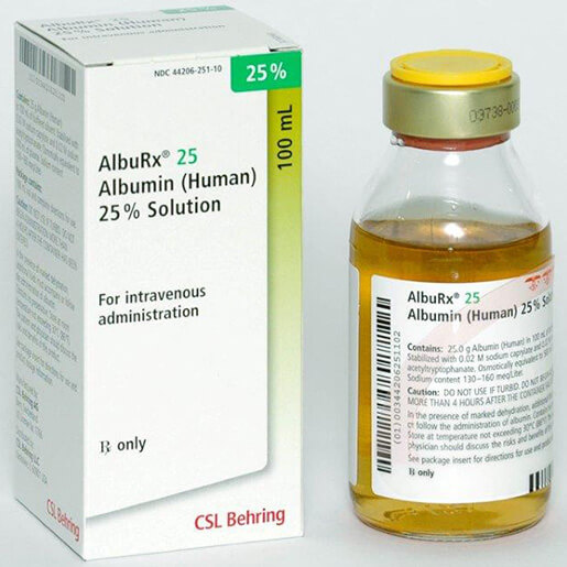 ALBURX® 25 (Albumin [Human] 25% Solution)